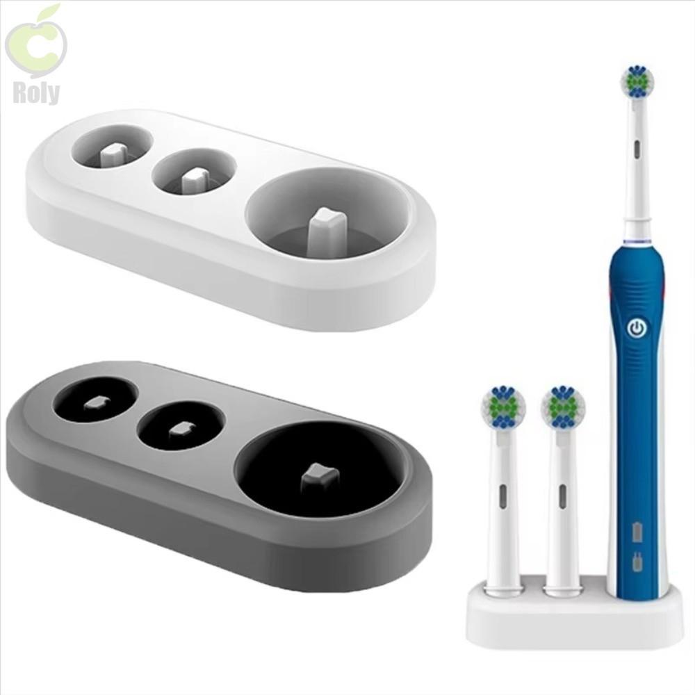 Giá đỡ bàn chải đánh răng điện ROLY, Đế đế thay thế bằng nhựa dễ sử dụng, Dụng cụ sắp xếp bàn chải đ