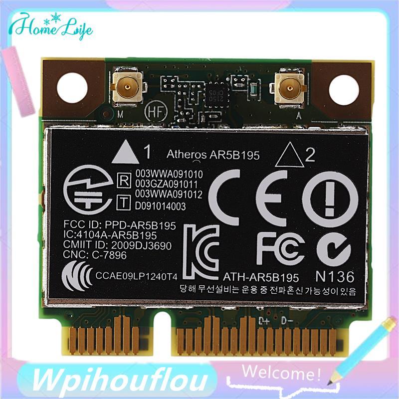 AR9285 AR5B195 150M + BT3.0 Thẻ không dây PCI-E nửa Mini SPS:593127-001 592775-001 cho 430 431 435 4