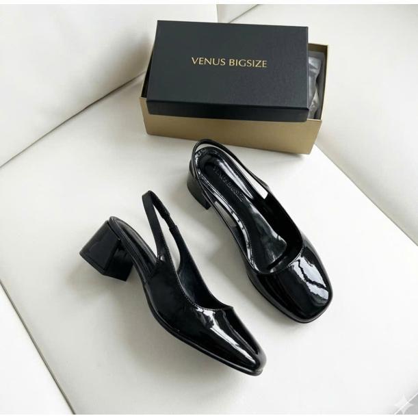 Giày bigsize bít mũi tròn hậu thun -size 41 42 43 43