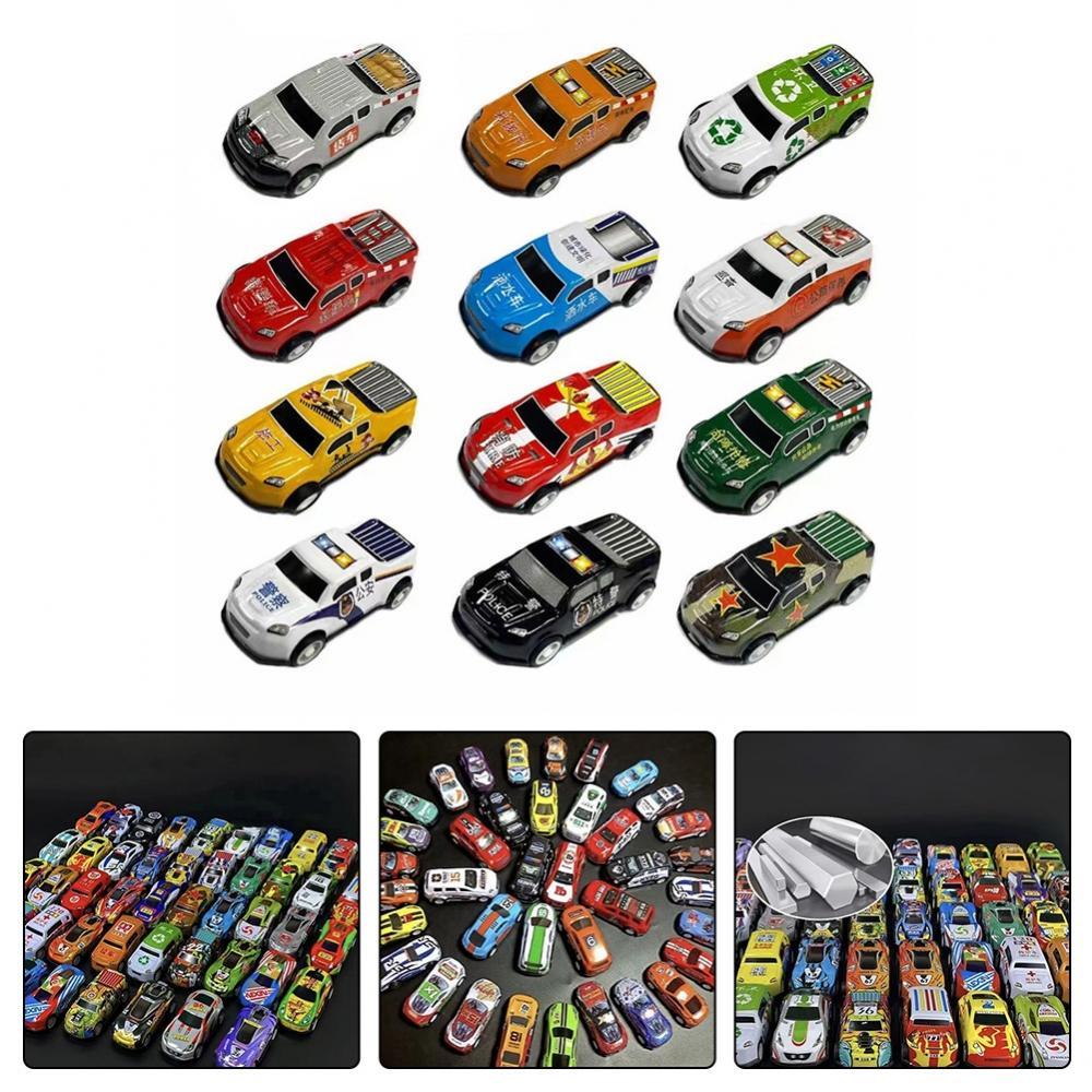 [Ysp]Mini Car Models with Pull Back Inertia Feature Perfect Size for Small Hands