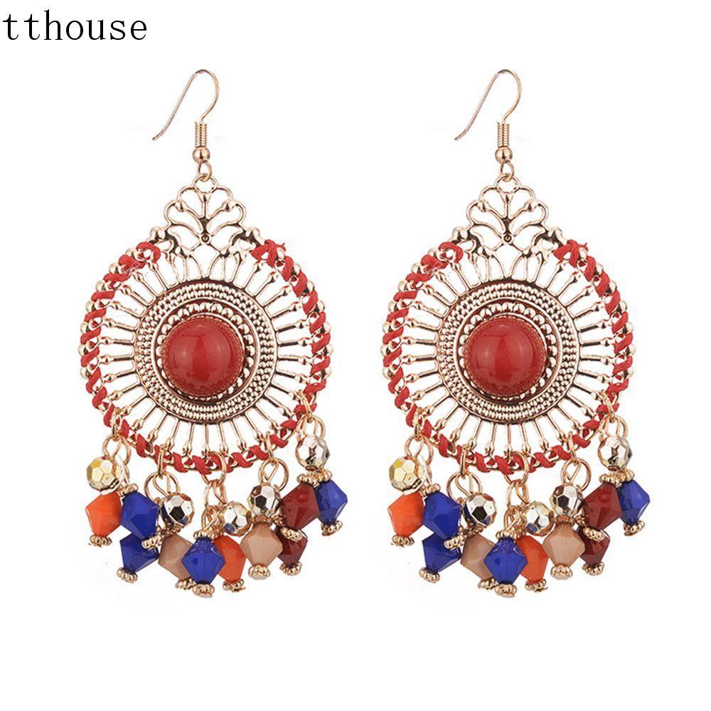 Bông Tai TTHOUSE Style Boho và Dân Tộc, Phù Hợp làm quà tặng