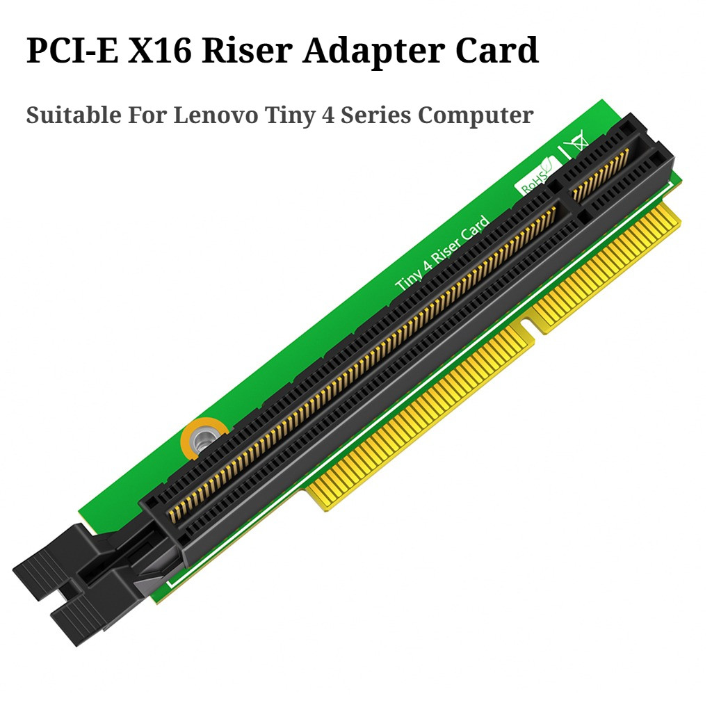Thẻ chuyển đổi JMT PCI-E X16 Riser cho Lenovo ThinkCentre Tiny 4 Series M720Q / M910Q / M920Q / M910