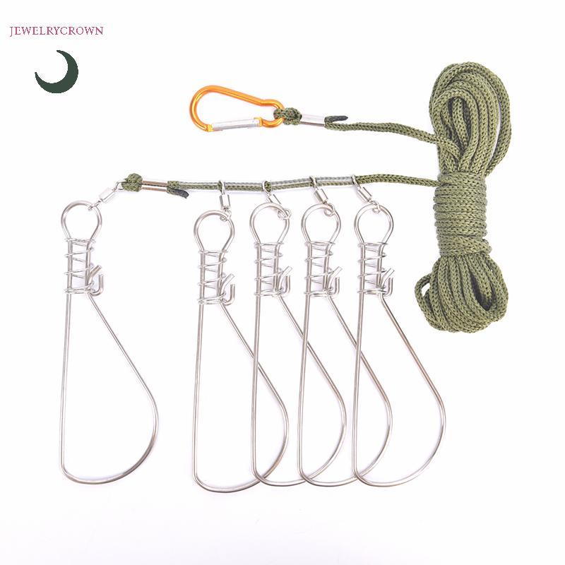 Fishing Snap Chain Stringer với Phao - Dành cho Câu Cá [VN]