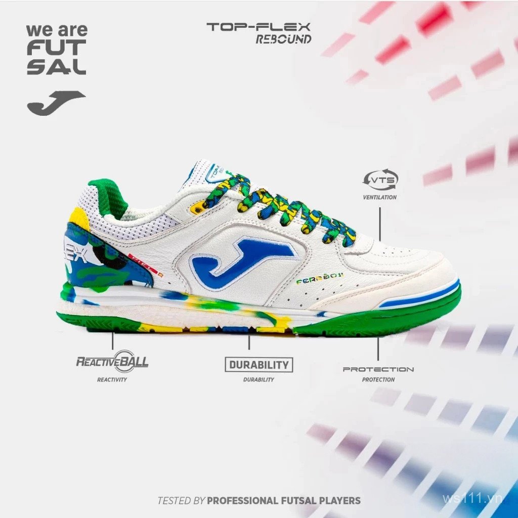 Giày Futsal Joma TOP-FLEX IC - Thích Hợp Cho Bàn Chân Rộng