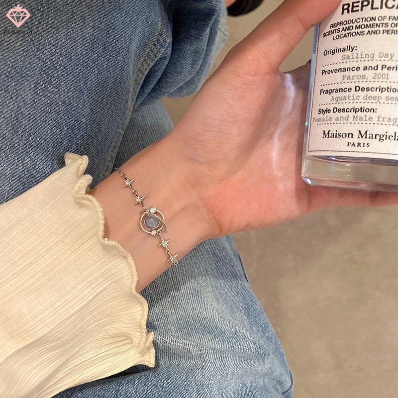 Vòng tay zircon starlight hành tinh xanh dành cho nữ và bé gái - Xu hướng thời trang mới