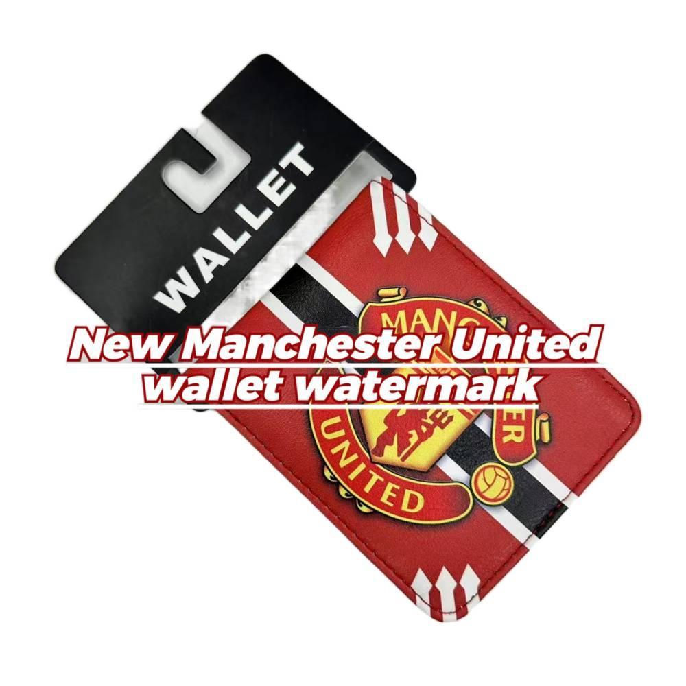 Ví ngắn Bi-Fold PU-leather Classic Football Team Red Devils & Manchester Man.United Card