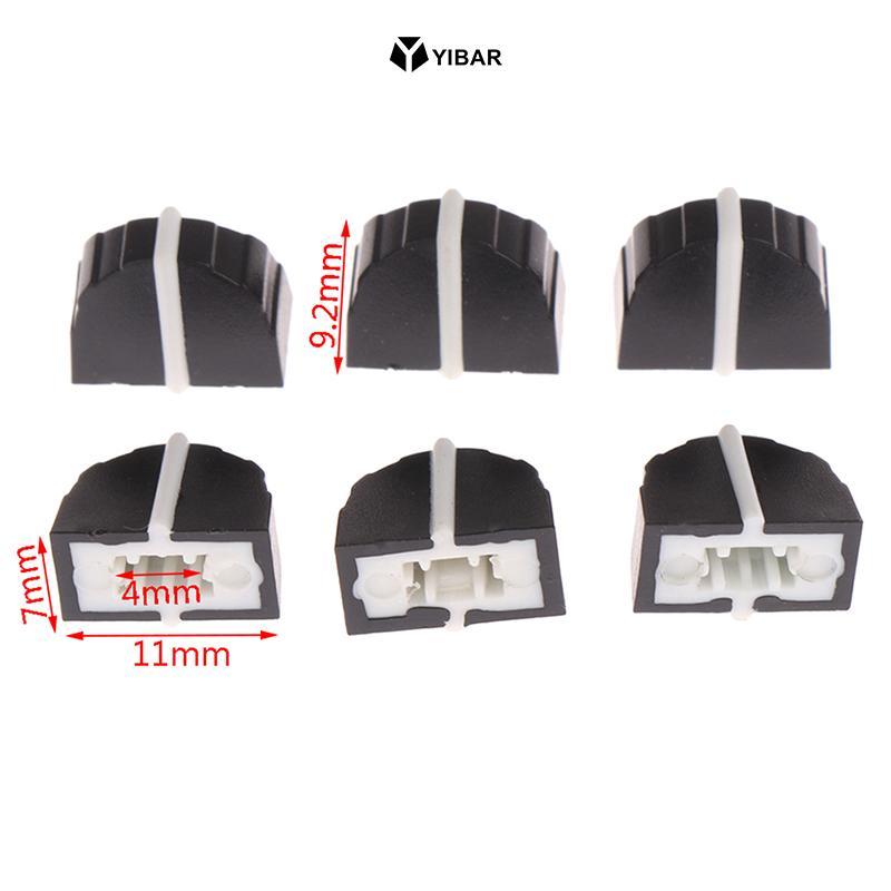YIBAR 10 Chiếc DBX2231 Equalizer Fader 11MMX9MM Lỗ 4MM Chiết áp Fader Núm Mới
