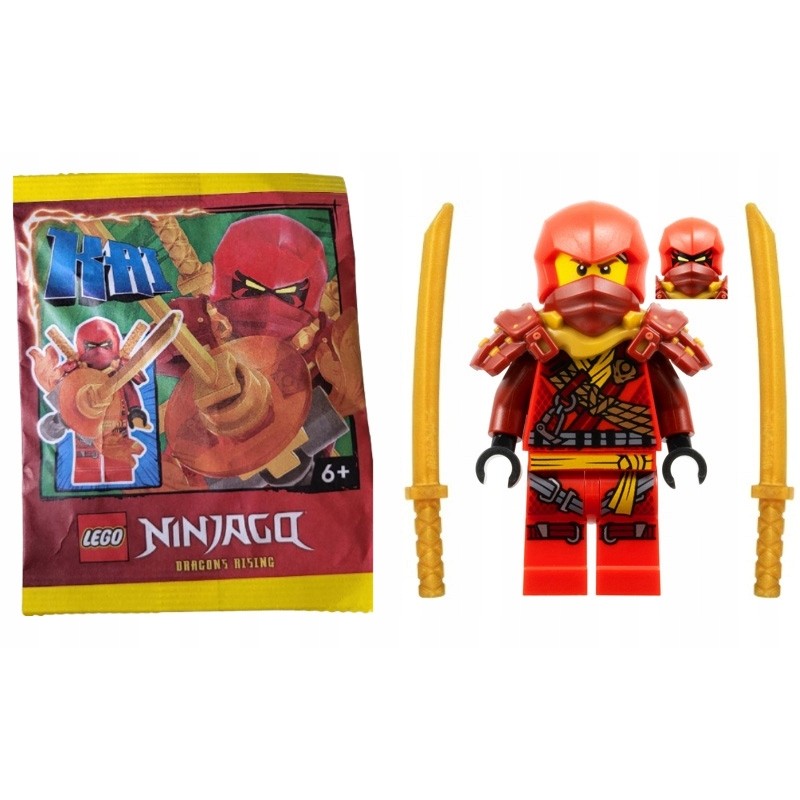 892405 LEGO Ninjago Dragons Rising Kai Climber Paper bag  -  Túi giấy nhân vật Kai Climber
