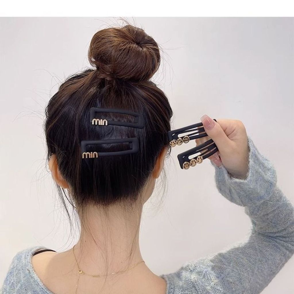 New Product#[3Hot Sale Within Days1174Pieces]Frosted min Lazy One-Clip Duckbill Hair Clip Internet C