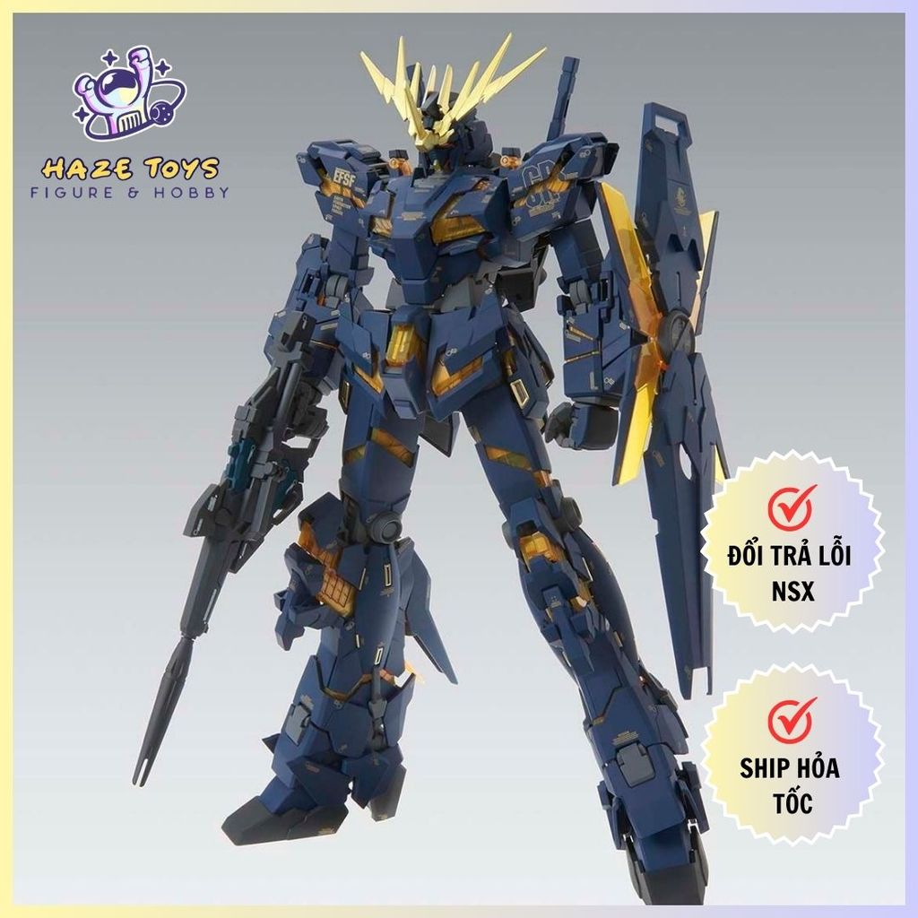 Mô Hình Gundam Bandai MG RX-0 Unicorn Gundam 02 Banshee Ver. Ka 1/100 UC
