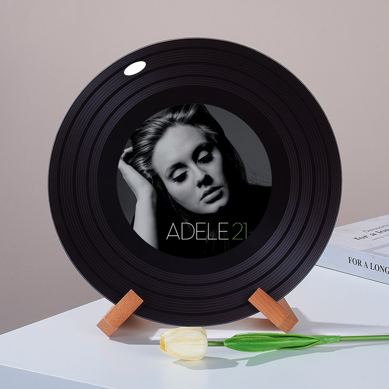 Adele Adele Có Thể Tùy Chỉnh Cao Cấp Vinyl Ghi Đồ Trang Trí Tạp Chí Đứng Mềm Trang Trí Sáng Tạo Quà 