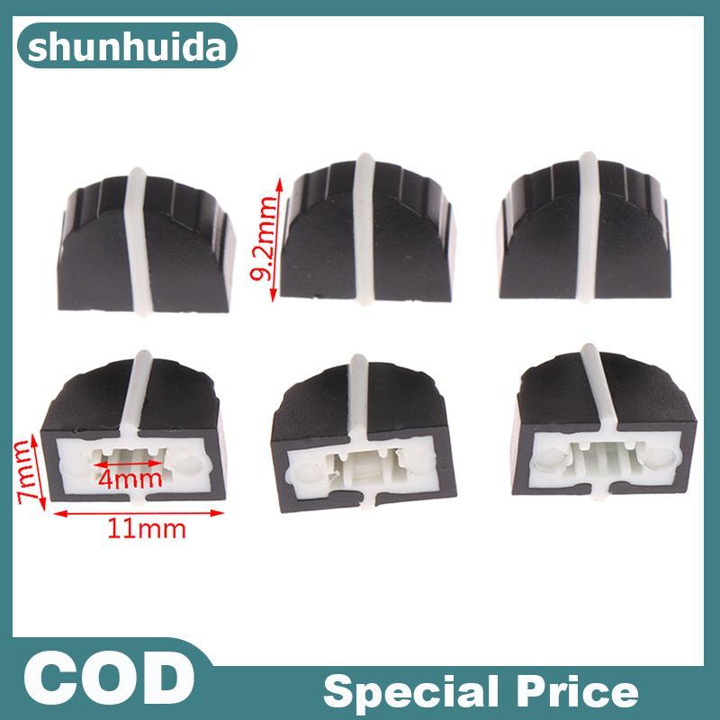 Shunhuida 10 Chiếc DBX2231 Equalizer Fader Cap 11MMX9MM Lỗ 4MM Potentiometer Fader Núm Cap VN