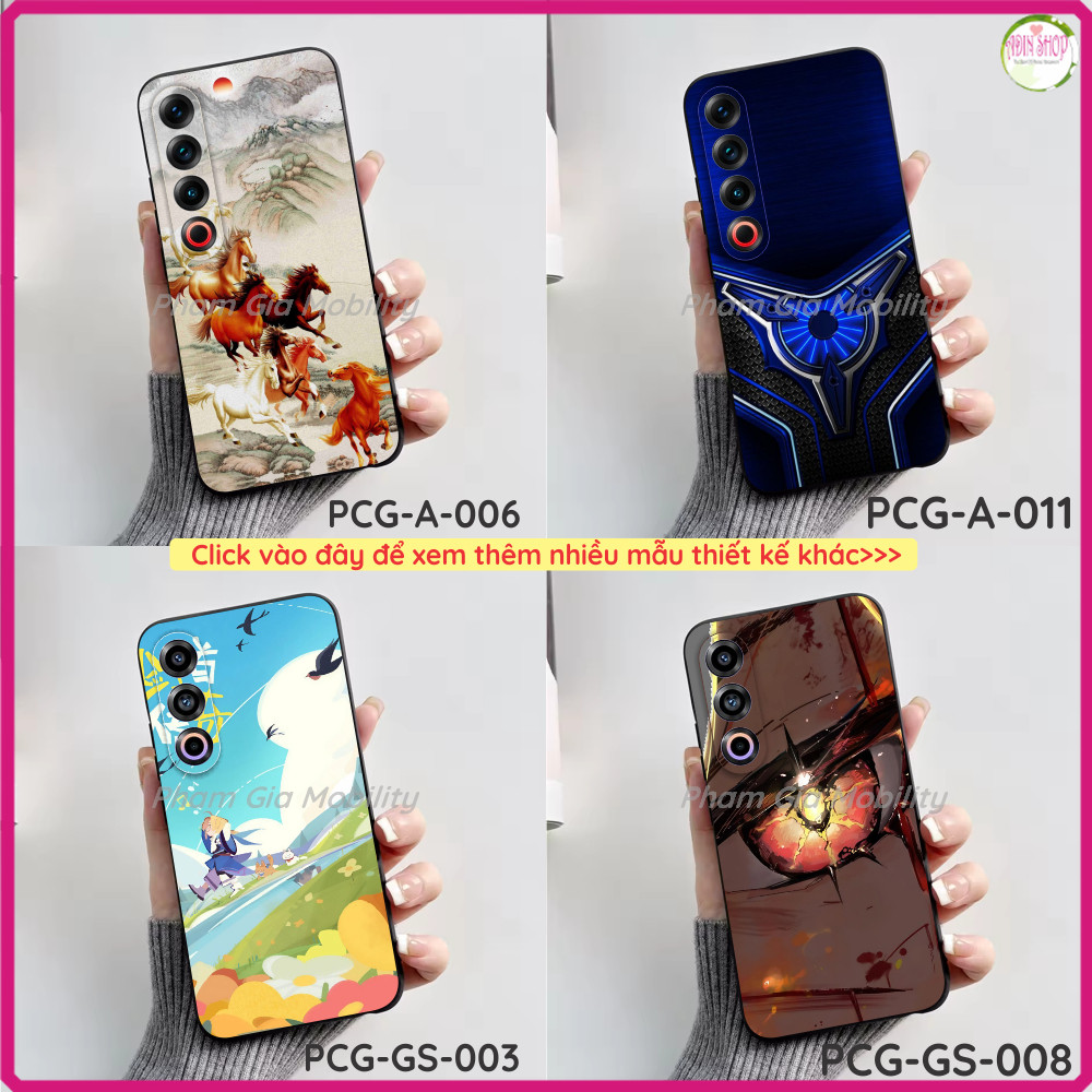Ốp lưng Meizu 21/ 21 Note/ 21 Pro/ 20/ 20 Classic dẻo đen đen in hình cute, công nghệ nhiều mẫu đẹp 