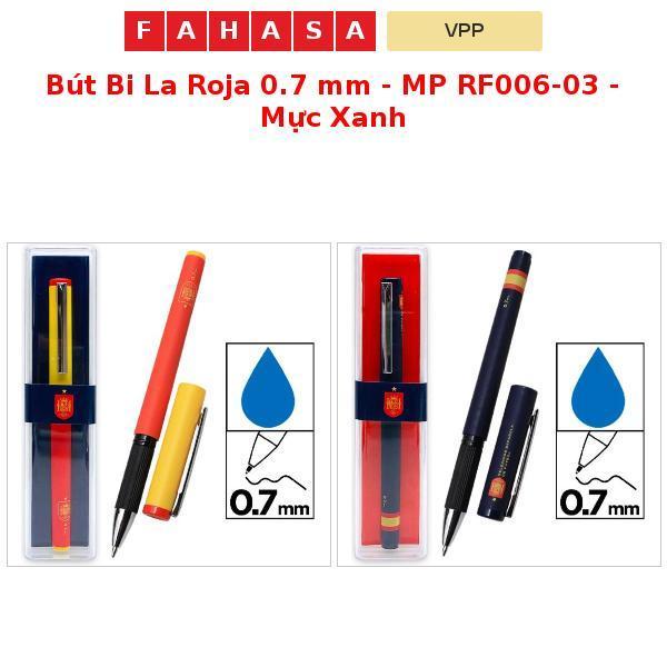 Bút Bi La Roja 0.7 mm - MP RF006-03 - Mực Xanh