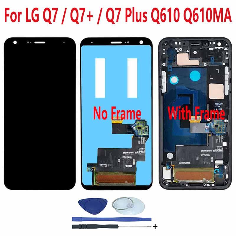 Dành Cho LG Q7 Q610 Q610MA Q610EM Q610TA Q610YB Màn Hình LCD Bộ Số Hóa Cảm Ứng Cho LG Q7 + Q7 Plus Q
