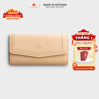  Ví Yuumy   Thời trang nữ kiểu cầm tay dáng dài - Ví da Seasand YV32  Bagsmart 