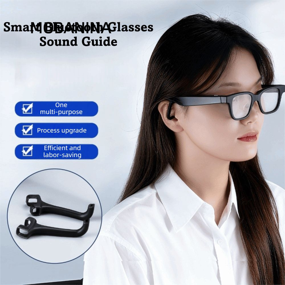 MOBANINA 1 Cặp Ống Âm Thanh Hướng Dẫn với Silicone Chống Trơn Trượt, Smart Leak-proof Audio Tube - G