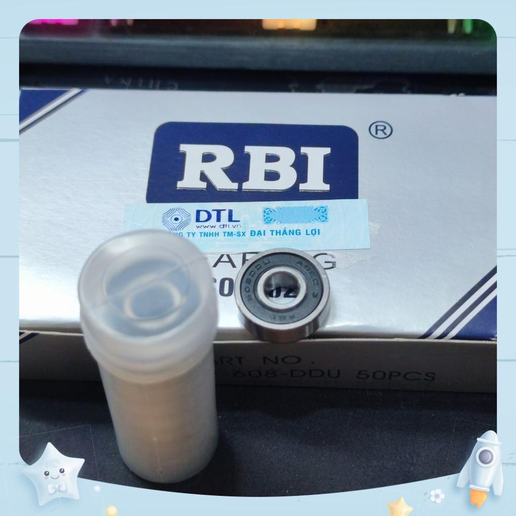 [Ảnh thật] 10 vòng bi 608 RBI - vòng bi RBI mã 608 số lượng 10 vòng