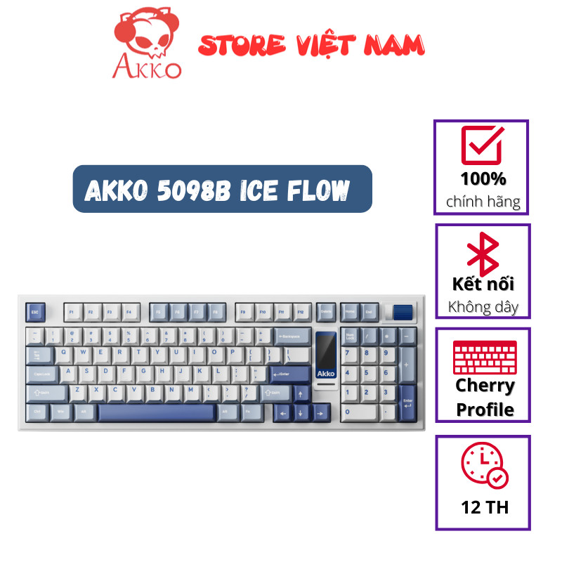 Bàn phím cơ AKKO 5098B IceFlow