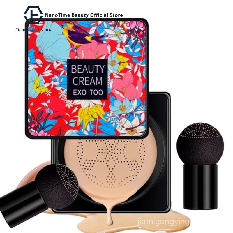 [SẴN SÀNG] NanoTime Beauty Mushroom Head Air Cushion BB Cream Kem che khuyết điểm CC Cream Brightens