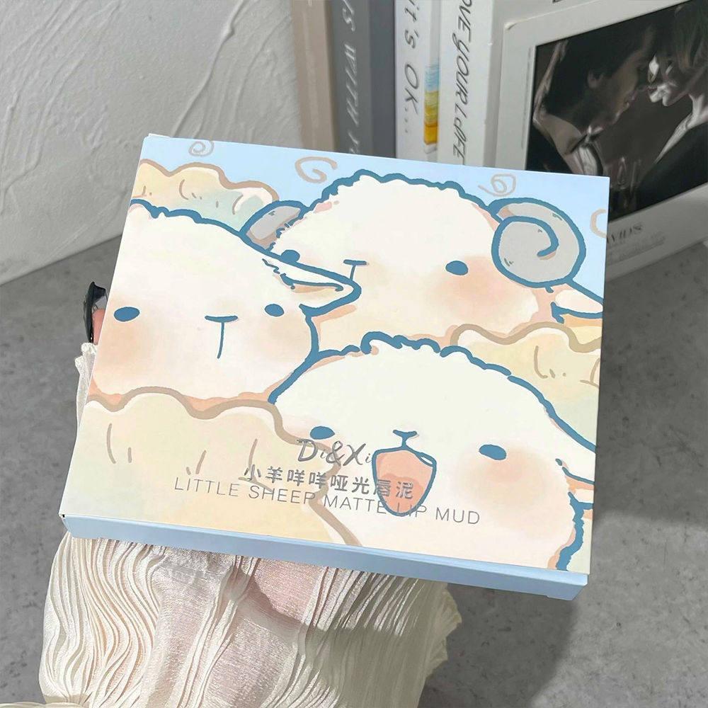 Son môi Lamb baa baa baa trọn bộ Son môi cừu baa trọn bộ bùn môi Matt20260402