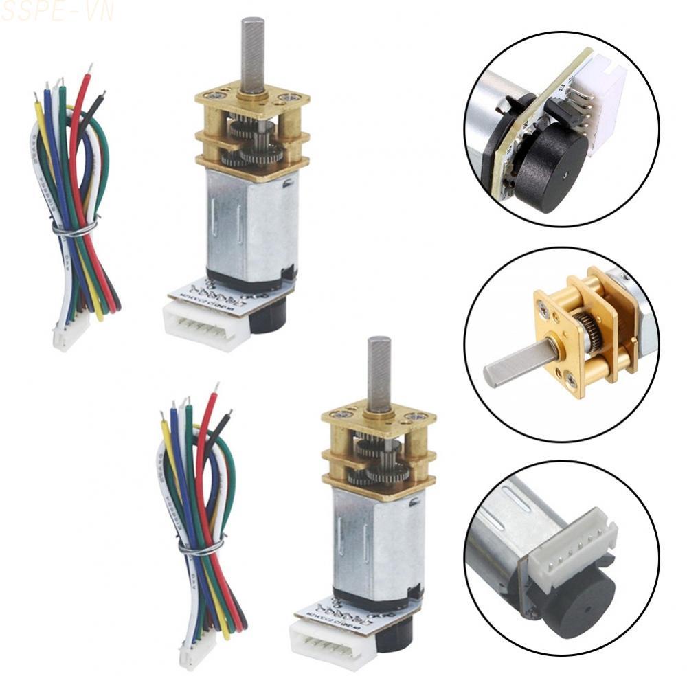 2PCS For GA12 For N20 DC Motor with Encoder for Robotics and DIY Projects