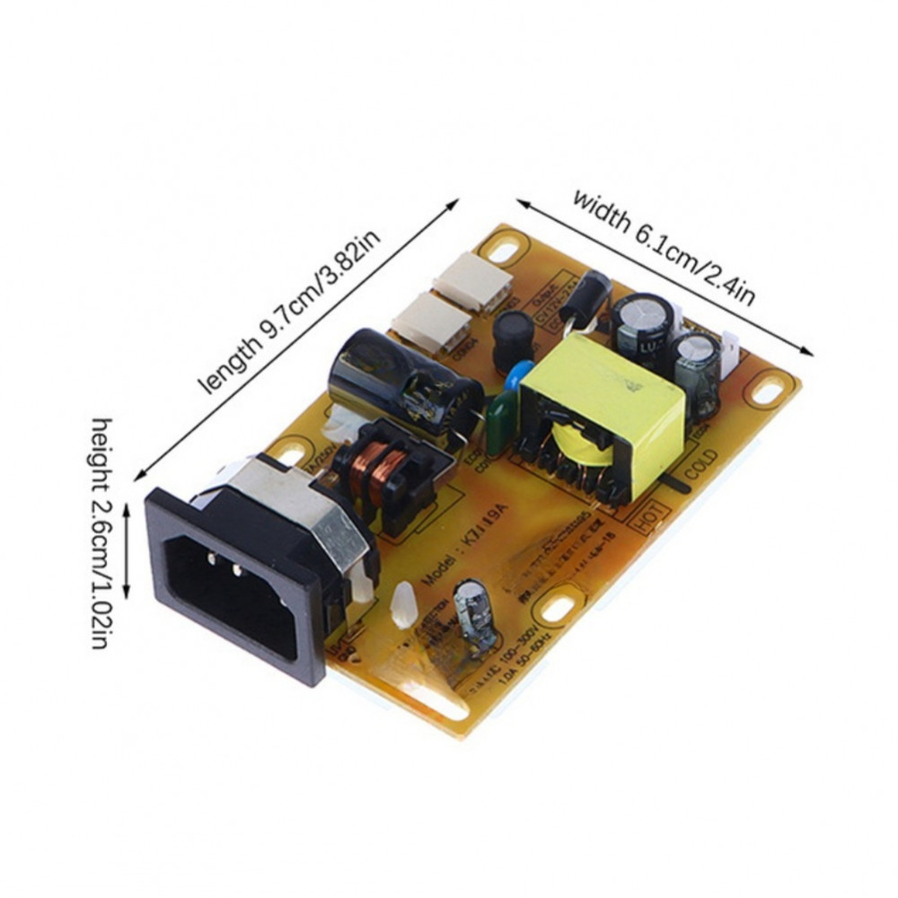 Dành Cho Bảng Nguồn 12V 3A Cho 12 Màn Hình LCD 24 Inch Hiệu Suất Chuyển Đổi Cao