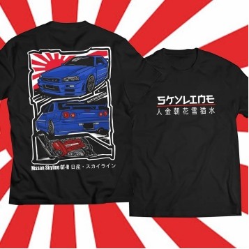 Áo thun Nissan Skyline Gtr Jersey