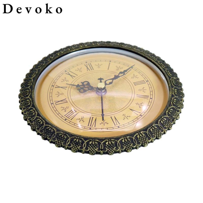 Đồng hồ Devoko, Im lặng, Đồng hồ La Mã, 15,2 Cm (6 inch), Viền Nhựa