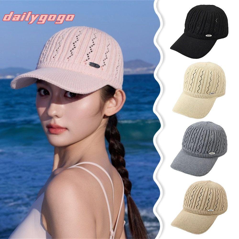 Mũ đi biển IFFINE, mũ bóng chày thoáng khí, mũ thể thao lưới điều chỉnh được, phù hợp Outdoor
