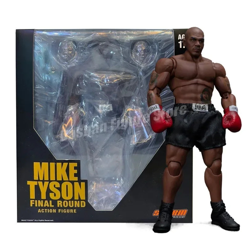 Storm Vòng Cuối Cùng Mike Tyson Nhân Vật Hành Động PVC Di Chuyển Đồ Trang Trí Bộ Sưu Tập Búp Bê 18cm