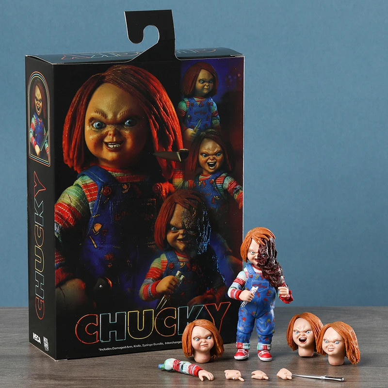 NECA Chucky TV Series Ultimate Chucky Nhân Vật Hành Động Mô Hình PVC Đồ Chơi Hiển Thị Bộ Sưu Tập Quà