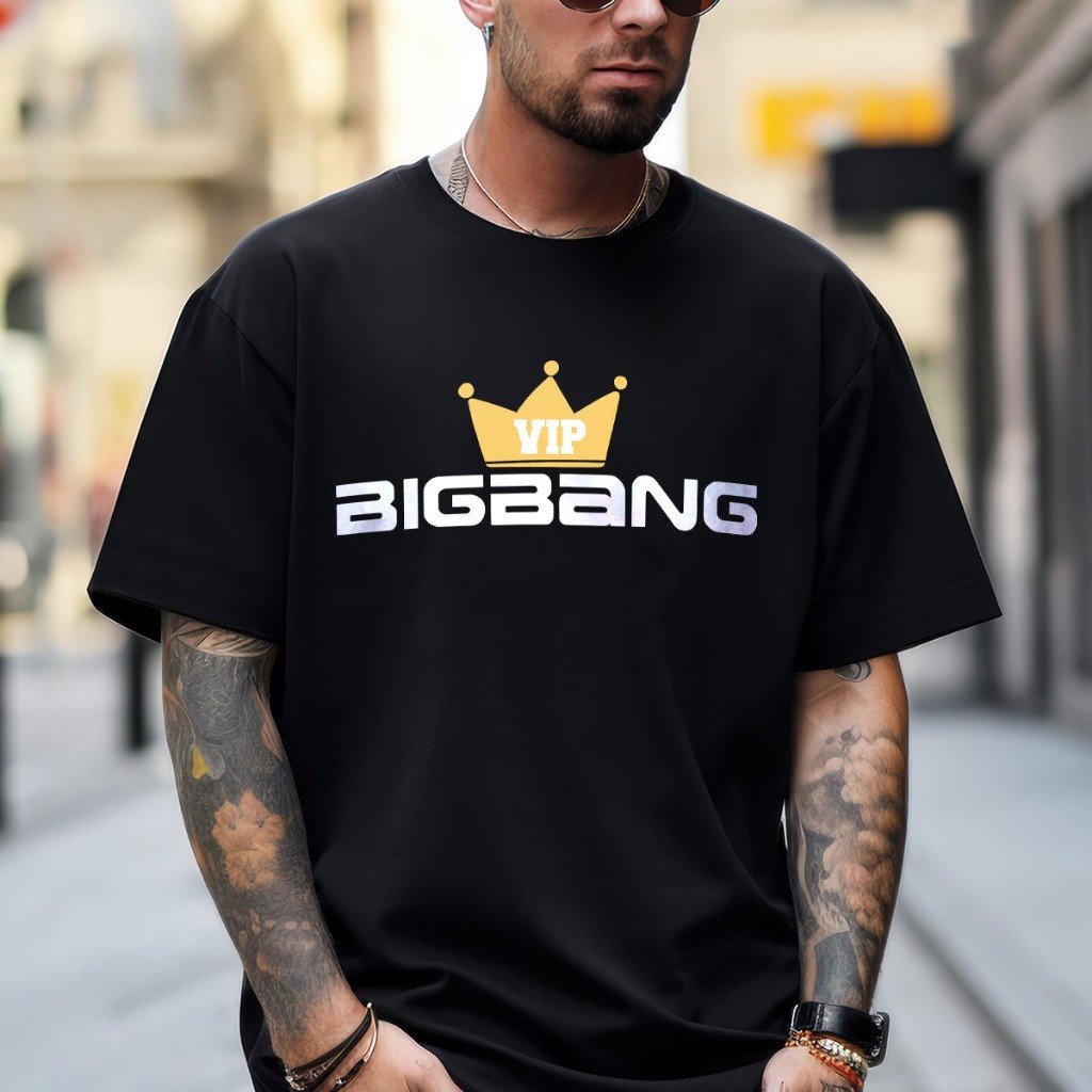 Áo thun Big Bang G-Dragon Taeyang Daesung T.O.P Seung Ri K-Pop Oversize Local Brand 521