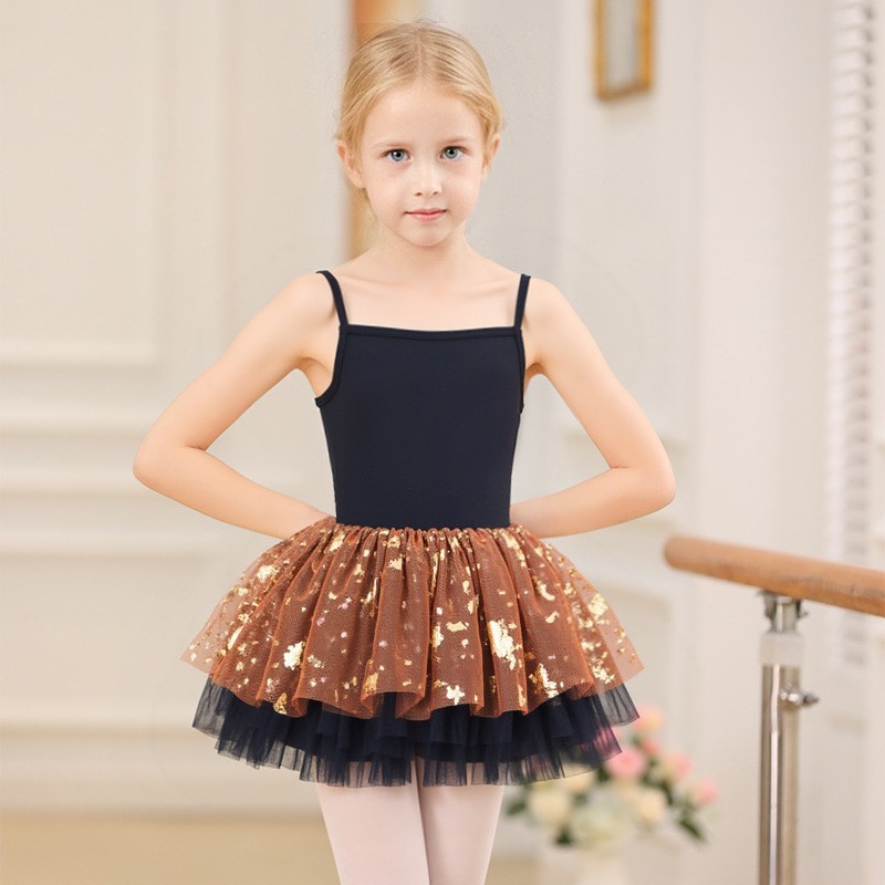 Váy khiêu vũ lễ hội cho trẻ em 3-6 tuổi váy tutu ba lê / váy công chúa khiêu vũ / Váy biểu diễn