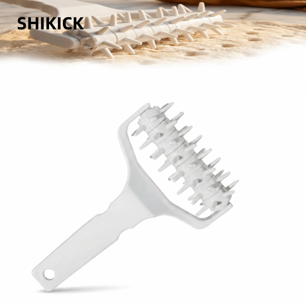 SHIKICK Dough Docker Roller, PP Hole Puncher Pizza Dough Docker, Cán bền bỉ Cấp thực phẩm Ngăn ngừa 