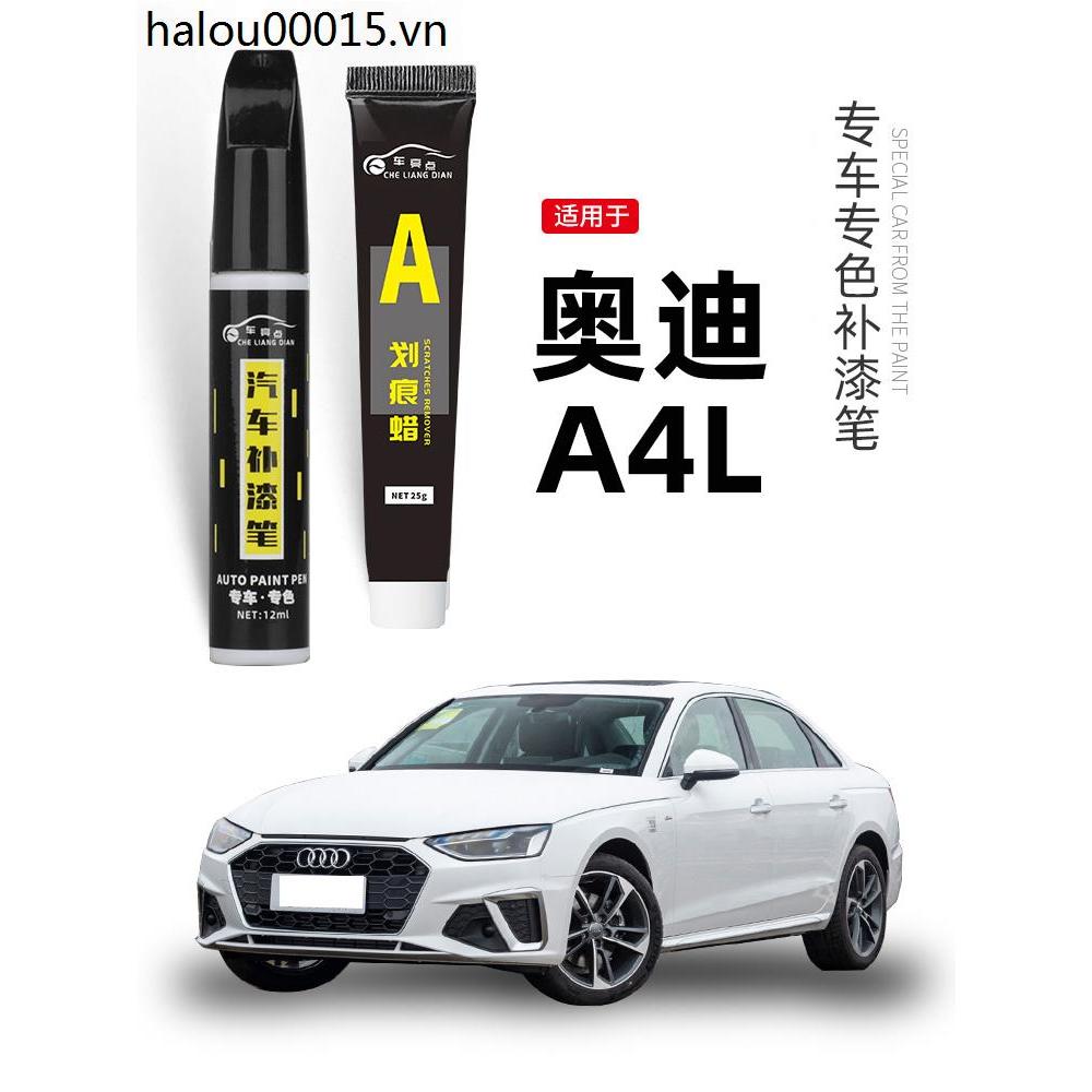 Thích hợp cho Audi A4L Touch-Up Paint Pen Ibis Day Cloud Grey a4l Sửa đổi xe chuyên dụng Sửa chữa vế