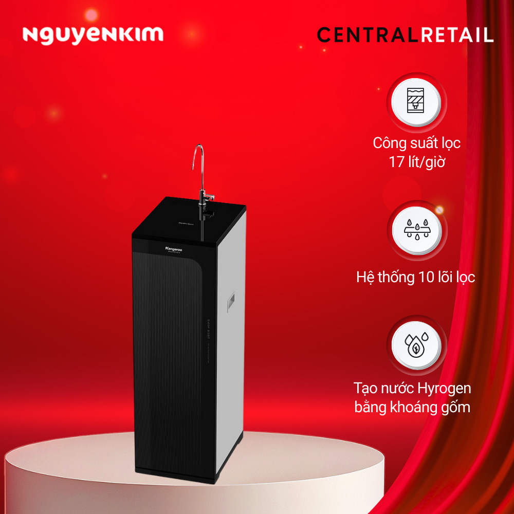 Máy lọc nước RO Hydrogen Kangaroo 10 lõi KG100HC2
