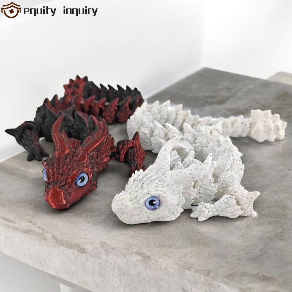 YÊU THÍCH YÊU THÍCH 3D in hình Rồng, Rồng in 3D rồng Trung Quốc Laser, Mắt mô phỏng linh hoạt Đồ chơ