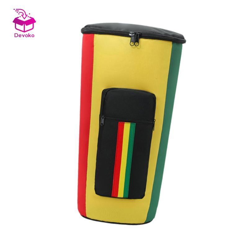 Djembe Trống Túi Cho Trống Châu Phi Thoải Mái Mặt Trước Túi Dây Đeo Vai Châu Phi Trống Mang Theo Túi