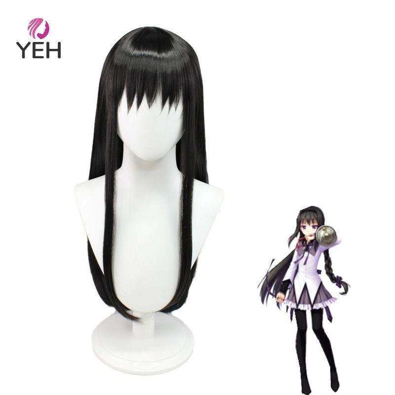 Tóc Giả Cosplay Homura Akemi từ Puella Magi Madoka Magica, Phù Hợp Dự Tiệc và Cosplay