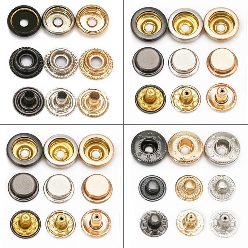 Nút Bấm Kim Loại Cho Áo Khoác Mẫu 501/503/831/633