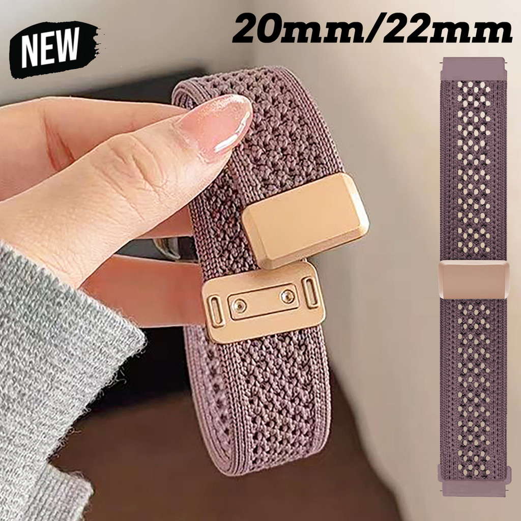 Dây đeo 20mm cho Samsung galaxy Watch 7 6 5 4 22MM dây đeo cho huawei Watch GT 6 / 5 / 4 / 3 pro 46m