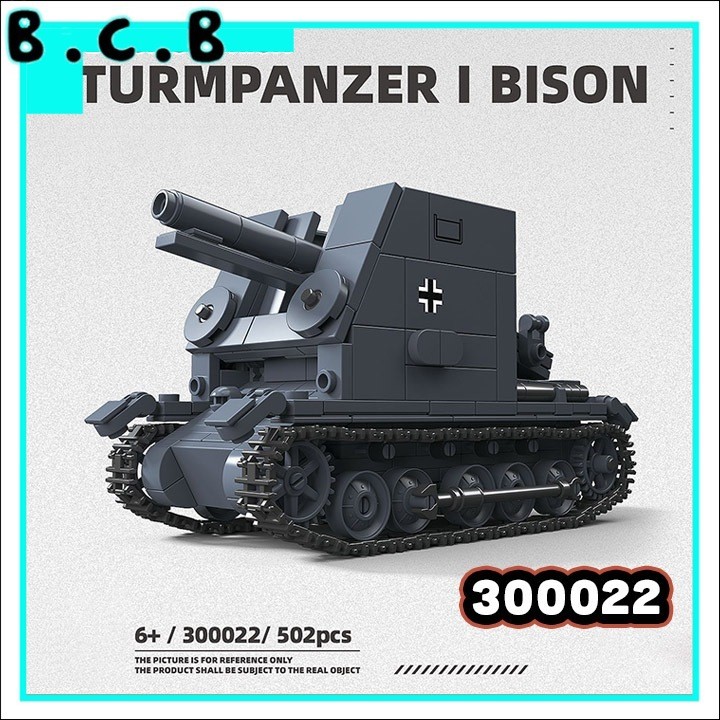 Mô hình Xe Tank Sturmpanzer I Bison  Mô hình Xe Tank Hạng Nhẹ Thế Chiến 300022
