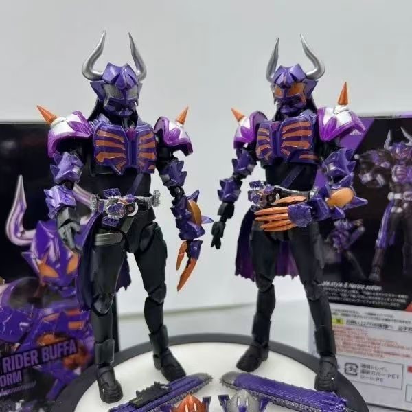 【Sẵn sàng】KO SHF Khắc xương thật Kamen Rider Geats Buffa SHF Đồ trang trí mô hình di động Kamen Ride