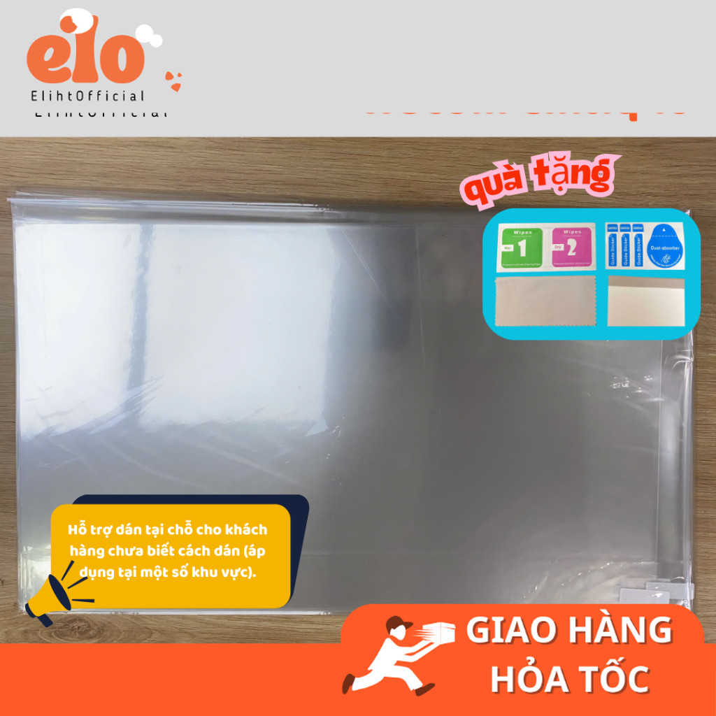 Miếng Dán Màn Hình Wacom Cintiq 16 – Nhám Chống Trầy, Chống Lóa, Dán Chuẩn Size