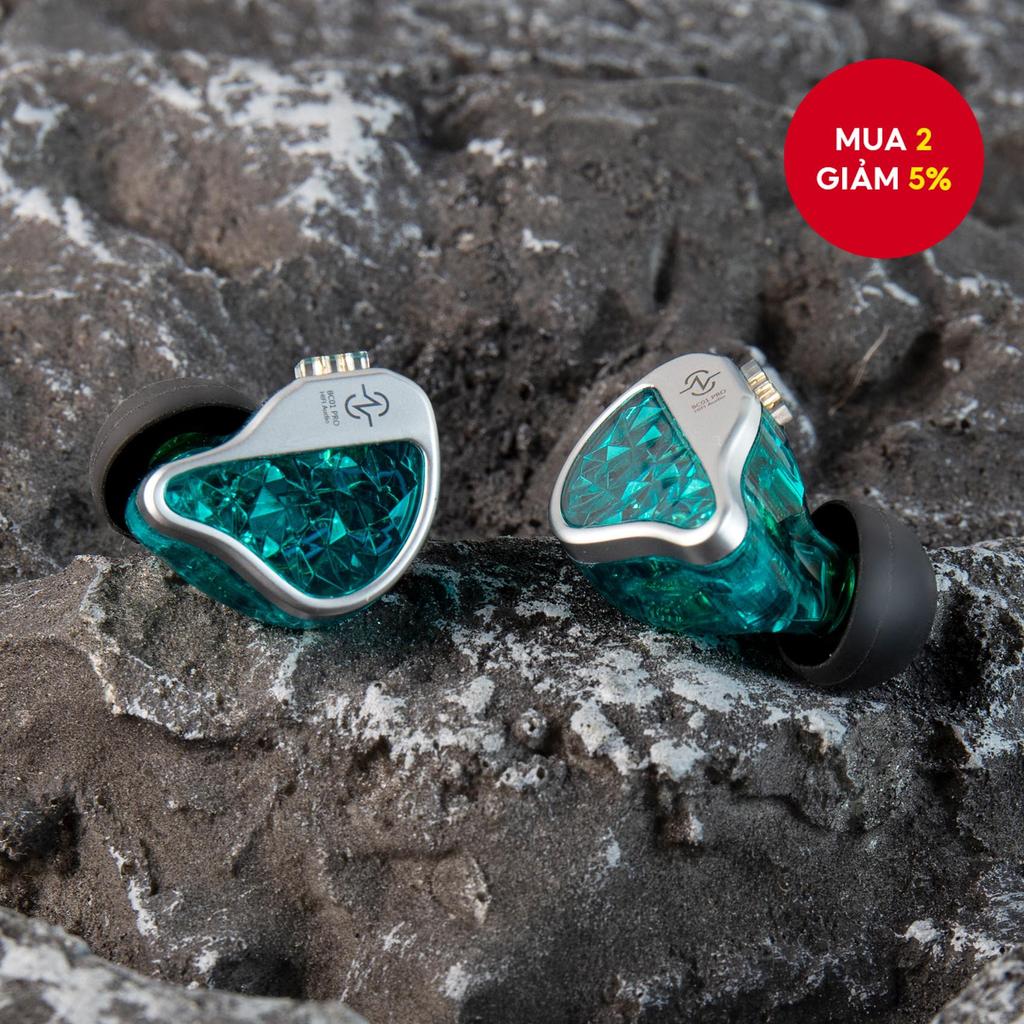 Màn hình nhét tai Z BC01 Pro 1BA 1DD Hybrid Driver Iems để chơi game Tai nghe âm thanh nổi HIFI có k