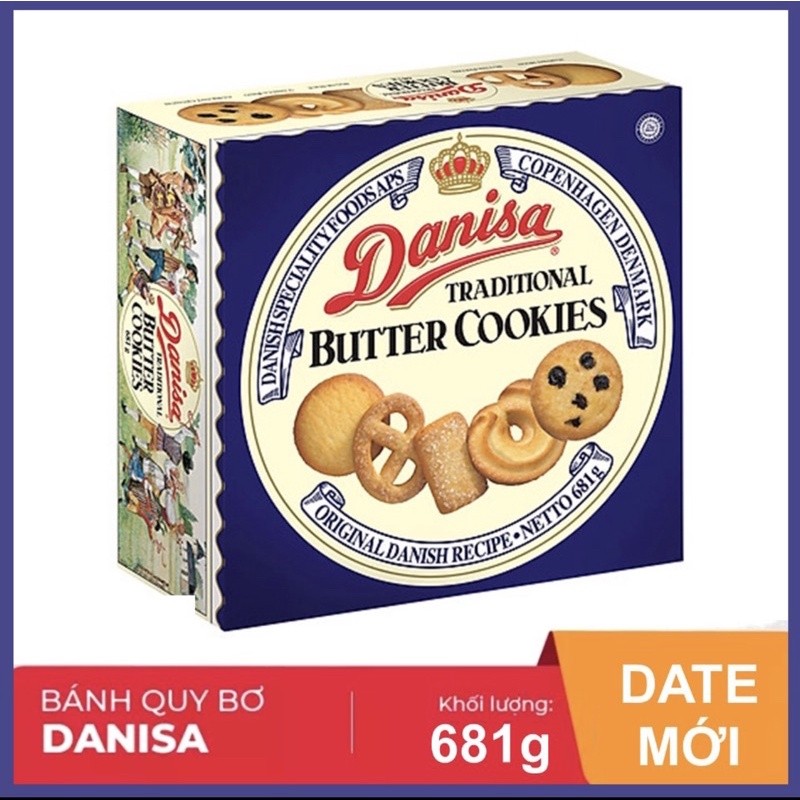 Bánh Quy Bơ Danisa 681g MiniMart