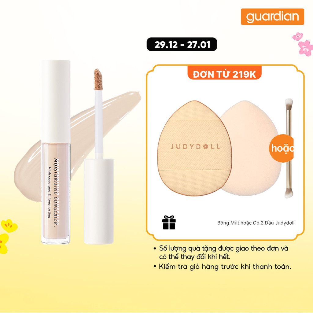 Kem Che Khuyết Điểm Judydoll Traceless Cloud-Touch Concealer #01 3.2g
