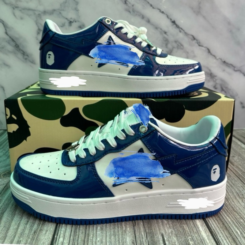 Ông Bapee đang ở đây. Giày thấp "XANH ROYAL".