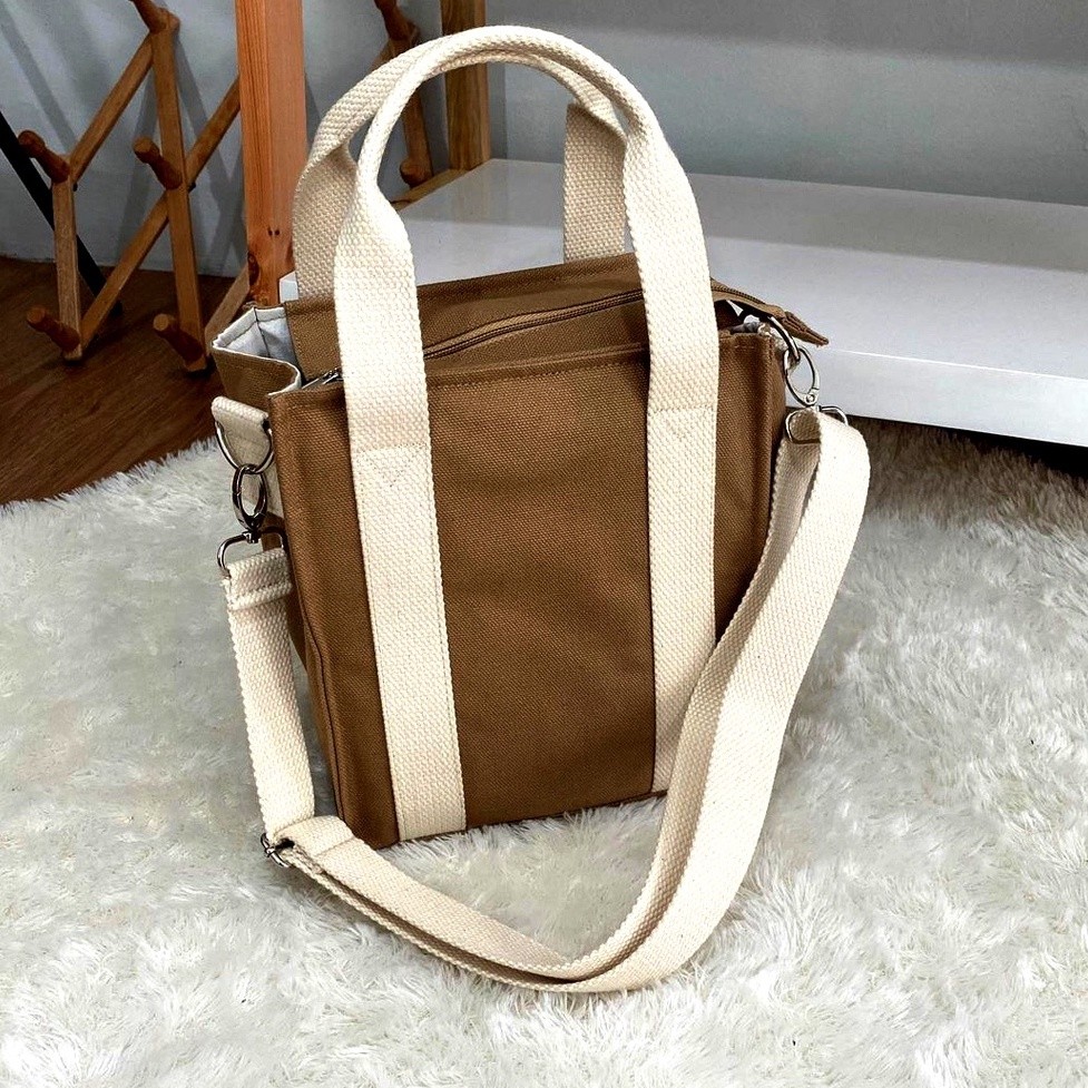 SB2 One Tools - CHANTIKA 100% 100% ORI CANVAS TÚI Dày CAO CẤP TÚI CANVAS TÚI SLING CANVAS 8854